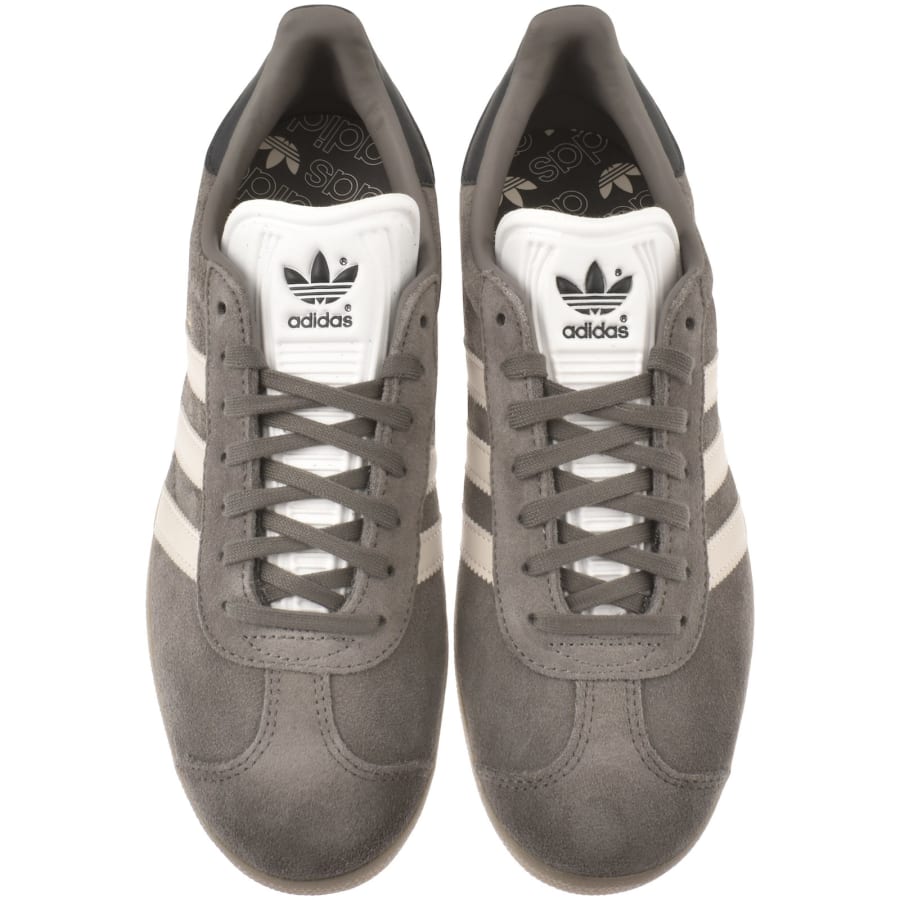 Adidas originals gazelle trainers in grey clearance